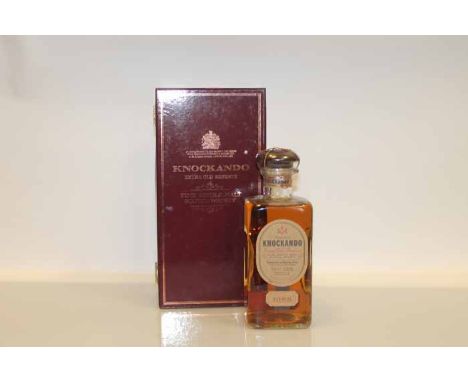 KNOCKANDO 1969 EXTRA OLD RESERVE Pure Single Malt Scotch Whisky, bottled 1993. 70cl, 43% volume, in presentation box. 