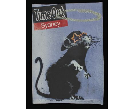 Banksy (British b.1974) - 'Time Out, Sidney', offset lithograph image, limited edition 426/500, 23.25" x 16.5"  *Please note,