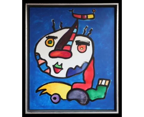 Gemälde - Otmar Alt (1940 Werningerode / Harz) "Clownstudie I", r.u. signiert, datiert 94, Acryl auf Leinwand, Maße Darstellu