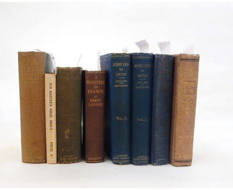Quantity of books relating to music including:-Arditi, Luigi "My Reminiscences", Skeffington & Son 1896Lauder, Harry"A Minstr