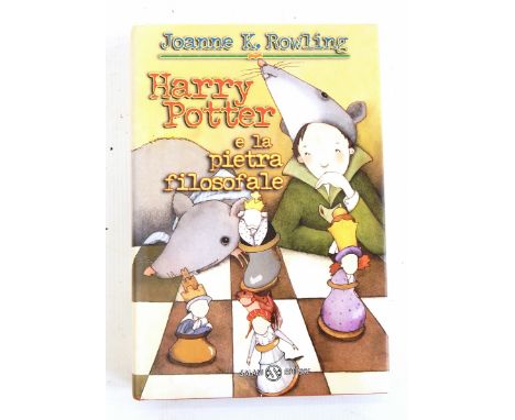 Rowling, Joanne K "Harry Potter e la Pietra Filosofale" translated by Marina Teller, ills Serena Riglietti, Salani, Firenze M