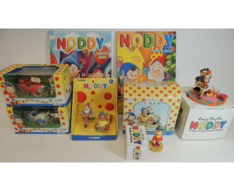 CORGI - Noddy related toys: Big Ears; Mr Milko; smaller scale Noddy and Big Ears; Noddy Annuals and other Noddy toys