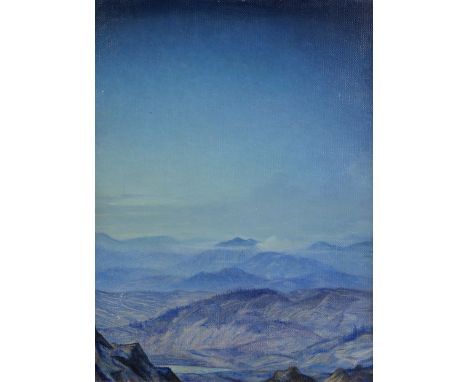 Christopher Richard Wynne Nevinson A.R.A. (British, 1889-1946)A Canadian Dawn signed 'C.R.W. NEVINSON' (lower right)oil on ca