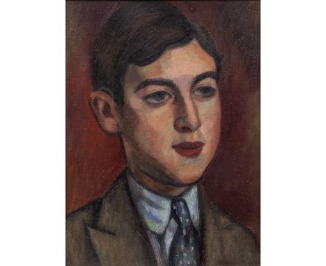 Mark Gertler (British, 1891-1939)Nicholas Mavrogordato signed and dated 'Mark Gertler/31' (upper right)oil on canvas40.6 x 30