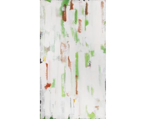 Patrick Heron (British, 1920-1999)White and Green Upright : August 1956 signed and titled 'Patrick Heron/White + Green Uprigh