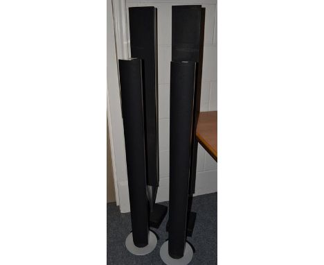 Two pairs of Bang &amp; Olufsen speakers, tallest 132cm .  Outwardly in good cared for condition. We have not been able to te