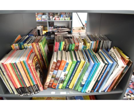 A shelf of Railway Related Volumes, mainly hard backs, most lines and area's covered