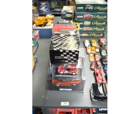 Sixteen diecast Racing Cars including Onyx, Vitesse, Scalextric, Team Slot and similar, all boxed