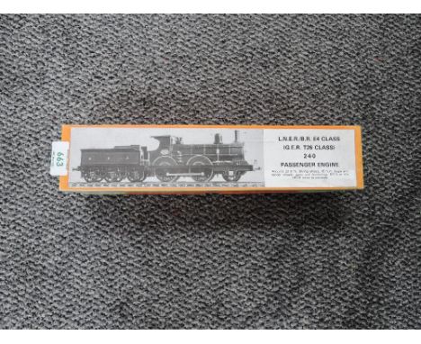 A Nu-Cast LNER E4 Class (G.E.R T26 Class) 2-4-0 Passenger Engine, in original box with paperwork, appears unmade, not checked