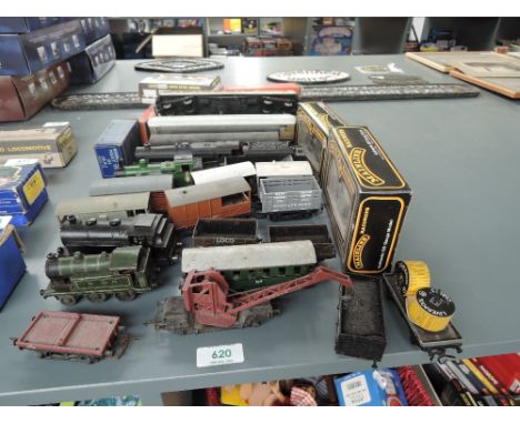 A colection of Hornby, TTR and similar Loco &amp; Tenders, Engines and Rolling Stock including Hornby Dublo 2-8-0 BR Loco &am