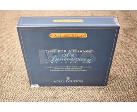A Royal Doulton Hornby Railways limited edition, Time for a Change 50th Anniversary Collection, City of Albans Loco &amp; Ten