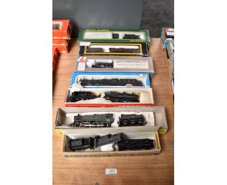 Seven 00 gauge Loco's &amp; Tenders, Replica Railways, Dapol, Lima, Airfix, Fine Scale scratch built and similar, most in ori