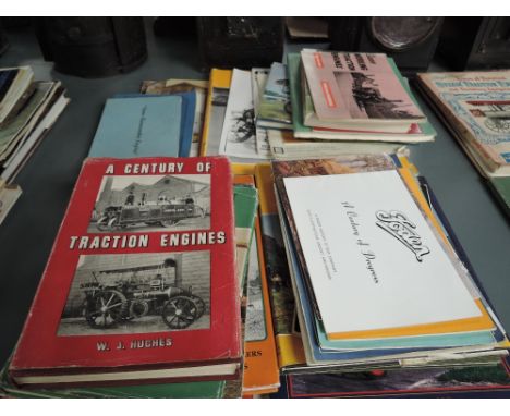 A collection of Traction Engine related volumes and booklets, former property of William Dowthwaite, H Dowthwaite &amp; Son, 
