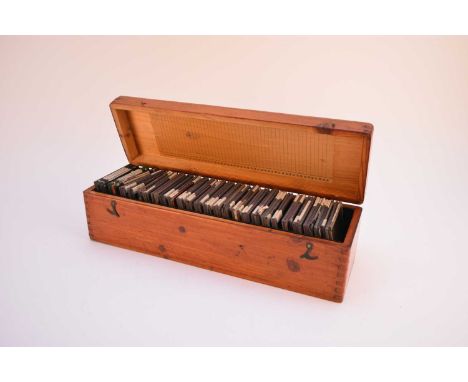 A collection of magic lantern slidesLate 19th/early 20th century, including India, Russia, Canada and other regions, mainly t