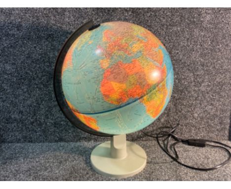 Vintage scanglobe Lighted world globe