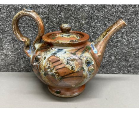 1970’s studio pottery teapot by Richard Dewar