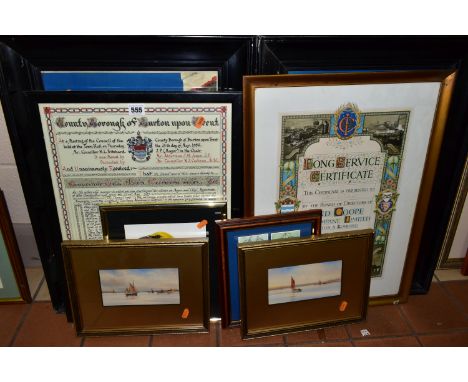 S. G. KEENE, 'CAIRO' AND 'TUNIS', a pair of street scenes, gouache, 54.5cm x 30.5cm, signed and titled lower left and right, 