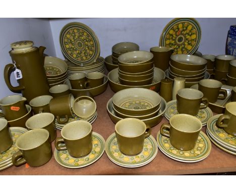 A FRANCISCAN 'REFLECTIONS' PATTERN DINNER SET, comprising fourteen egg cups, one milk jug, sugar bowl, twenty two tea cups, n