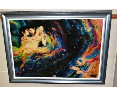 KERRY DARLINGTON (BRITISH 1974) 'ROMEO &amp; JULIET', a signed limited edition 3D print 104/150, no certificate, approximate 