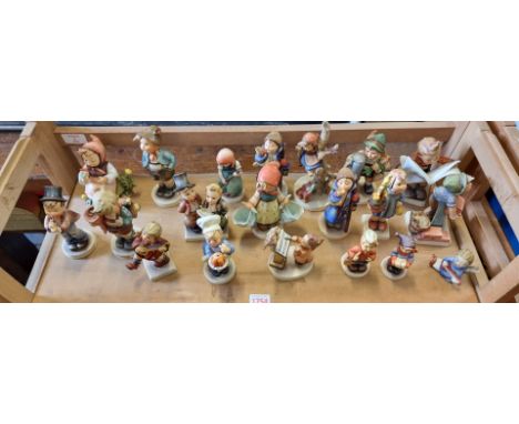 A collection of Hummel figures, largest 15.5cm high. (20)