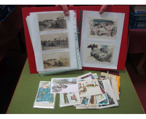 An Interesting and Varied Picture Postcard and Real Photocard Accumulation, in an album and loose. Including transport themes