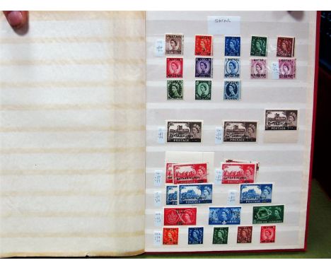 Bahrain, Kuwait, Qatar, Stamps Of India and G.B. with over prints. Mint and used George VI - Queen Elisabeth II, some choice 