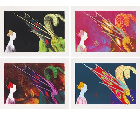 Andy Warhol     1928 Pittsburgh - 1987 New York Details of Renaissance Paintings (Paolo Uccello, St. George and the Dragon, 1