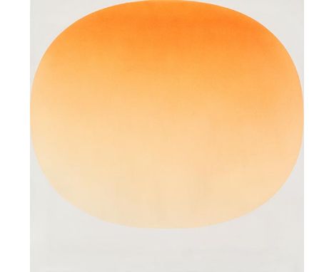 Rupprecht Geiger     1908 München - 2009 München 568/69. 1969. Acryl auf Leinwand.  Verso auf dem Keilrahmen signiert. 150 x 