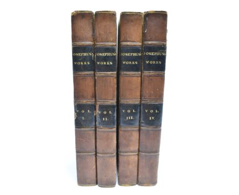 [HISTORY]  Josephus, Flavius. The Whole Genuine Works of, translated from the original Greek according to Havercamp's accurat