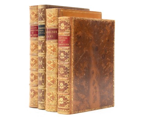 Muller (K.O.) and George Cornwall Lewis, History of the Literature of Ancient Greece, to the Period of Isocrates, armorial bo