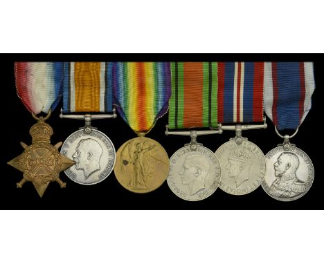 Six: Corporal J. Smith, Royal Marine Light Infantry, later Royal Fleet Reserve  1914-15 Star (Ch.17704, Pte. J. Smith. R.M.L.