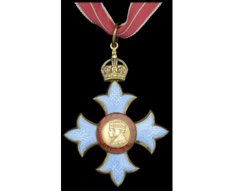 The Most Excellent Order of the British Empire, C.B.E., (Military) Commander’s 2nd type, neck badge, silver-gilt and enamel, 