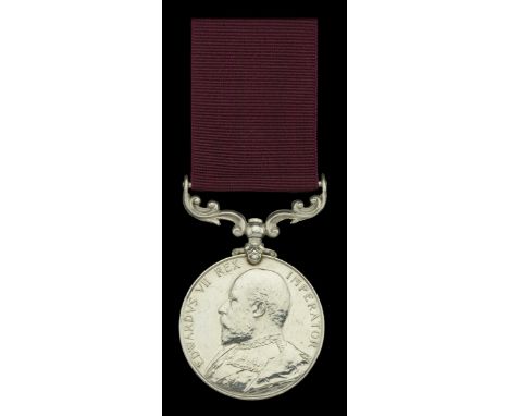 Army L.S. & G.C., E.VII.R. (3272 C.Sjt: W. Hughes. R. Welsh Fus.) nearly very fine £60-£80