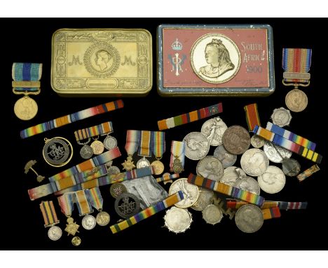Renamed and Defective Medals (10): Baltic 1854-55, unnamed as issued, the reverse brooch mounted; Queen’s South Africa 1899-1