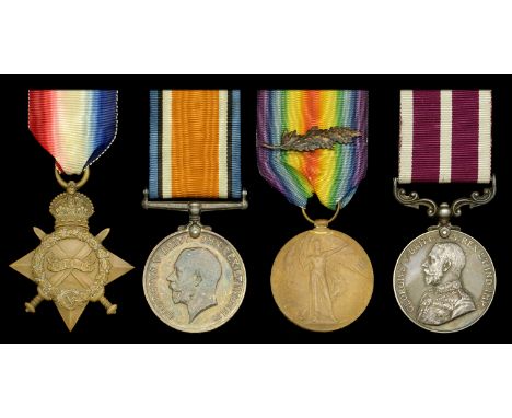 Four: Staff Sergeant C. J. Eales, South African Medical Corps, who was awarded both the Meritorious Service Medal, and Mentio