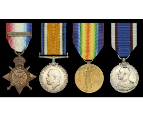 Four: Stoker First Class B. C. Brown, Benbow Battalion, Royal Naval Division, Royal Naval Volunteer Reserve, later Royal Flee