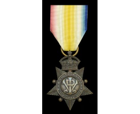 Kabul to Kandahar Star 1880 (2177 Private Michl. Hogan 2/60 Foot) cypher a little polished, otherwise good very fine £160-£20