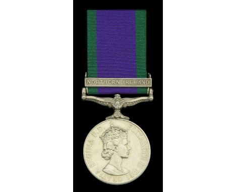 General Service 1962-2007, 1 clasp, Northern Ireland (24393498 Tpr D Ward RH) small dig to reverse, nearly extremely fine £60