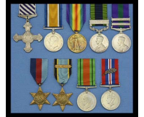 The extremely rare inter-war Northern Kurdistan ‘immediate’ D.F.C. group of nine awarded to Wapiti pilot Group Captain J. Bra