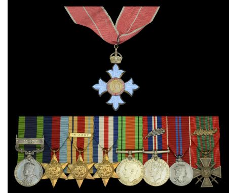 A Second War ‘North Africa operations’ C.B.E. group of nine awarded to Brigadier L. F. Heard, Royal Engineers, who was Mentio