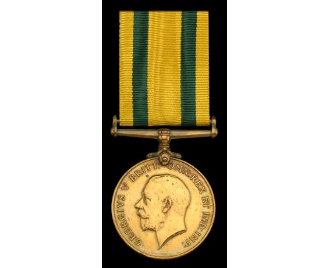 Territorial Force War Medal 1914-19 (2 Sjt. W. M. N. Beeny. R.A.) edge nicks, very fine £70-£90 --- Importation Duty This lot