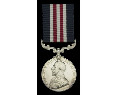 A Great War ‘Western Front’ M.M. awarded to Sergeant C. Raine, West Yorkshire Regiment, who was killed in action on the Weste