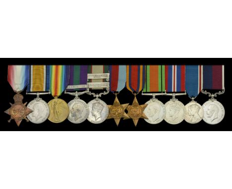Eleven: Warrant Officer G. H. Sawyer, Royal Flying Corps and Royal Air Force  1914-15 Star (3916 1.A.M. G. H. Sawyer. R.F.C.)