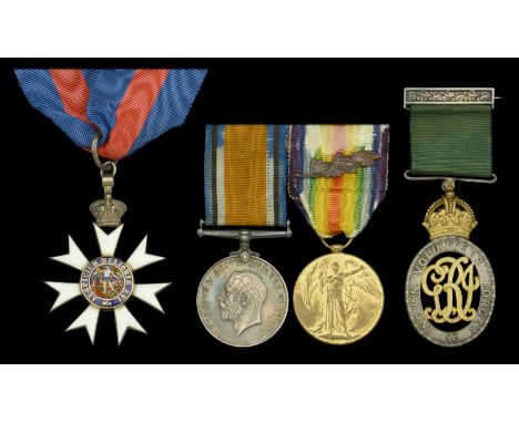 A Great War ‘Mesopotamia operations’ C.M.G. group of four awarded to Lieutenant-Colonel J. H. White, Indian State Railways, w