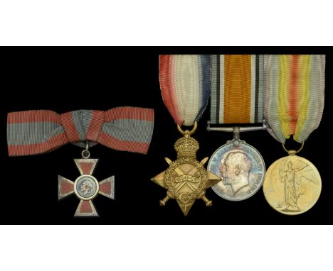 A Great War A.R.R.C. group of four awarded to Sister Irene de P. Cave-Brown-Cave, Queen Alexandra’s Royal Naval Nursing Servi