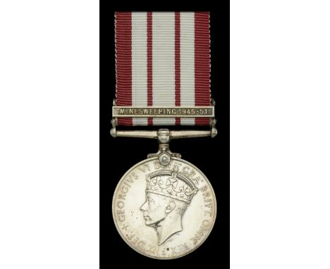 Naval General Service 1915-62, 1 clasp, Minesweeping 1945-51, unnamed, good very fine  £60-£80 --- Importation Duty This lot 
