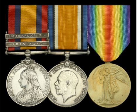Three: Trooper D. Messent, New Zealand Mounted Rifles  Queen’s South Africa 1899-1902, 2 clasps, Cape Colony, South Africa 19