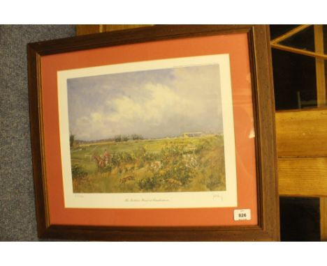 JOHN KING 
Coloured Hunting Prints
(3)