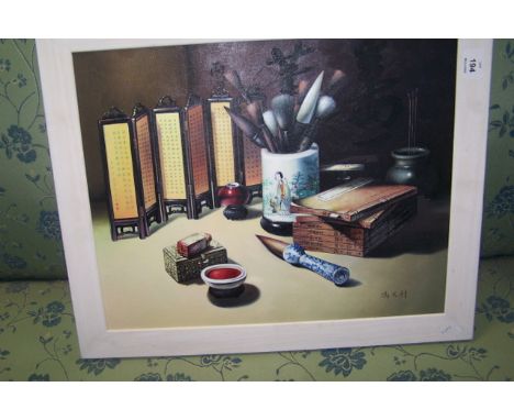 A COLLECTION OF VARIOUS PICTURES to include oil paintings, prints (6) 