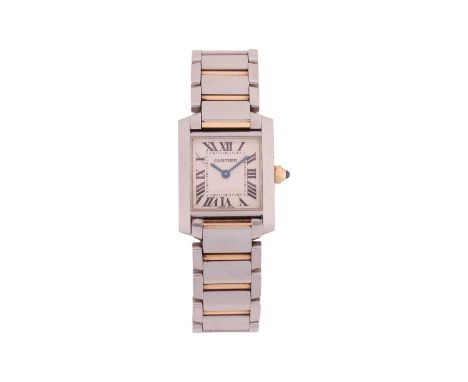 Cartier Tank Francaise Reference: 2384Serial: 773522UFYear: circa 2004Bezel: SmoothCase Material: Stainless SteelCase Diamete